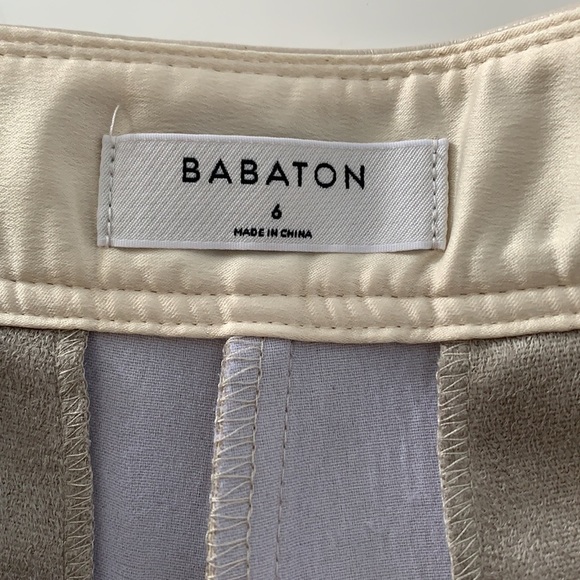 ❗️SOLD❗️ Babaton Long Wide-Leg Short Pants Size 6 - Picture 8 of 12